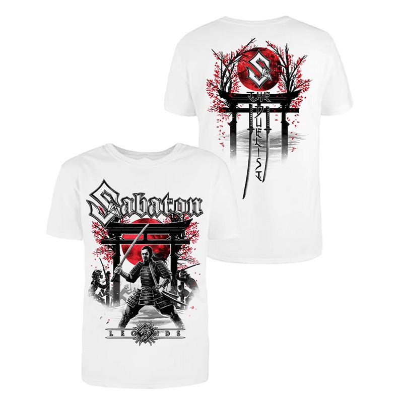 

War Boots Band Swedish Metal Rock High Street Vintage Dark Wild Shortsleeved Mens Pure Cotton Tshirt M