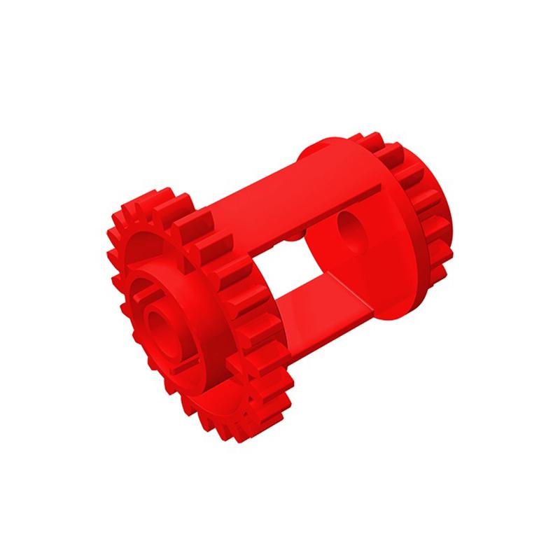 6573 Zahnrad-Differential 24-16 Zähne Bricks Collections Bulk Modulare GBC Spielzeuge Für Technische MOC DIY Gebäude Steine Kompatibel