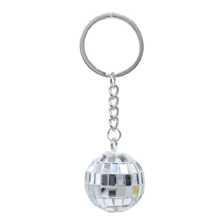 

Disco Ball Key Chains Retro 1970s Inspired Disco Ball Keyring Party Gift for Christmas Party Wedding Home