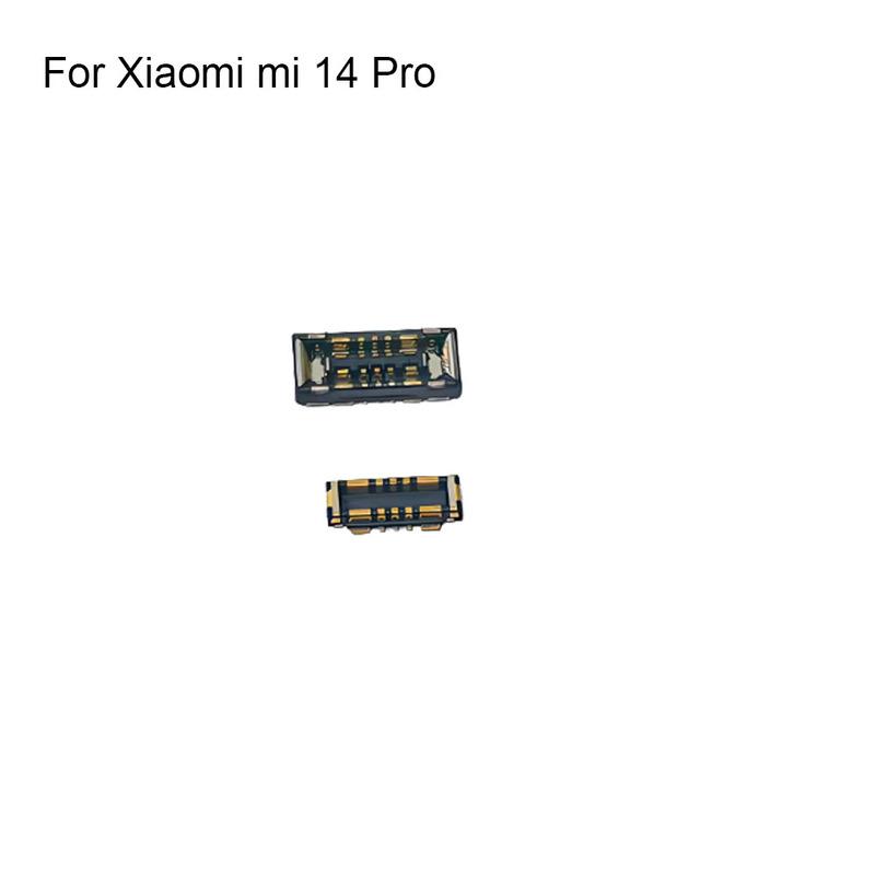 

2PCS Inner FPC Connector Battery Holder Clip Contact For Xiaomi mi 14 Pro Mi14 Pro Logic on Mainboard on Ribbon On board