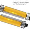 1‑1/2inch H * 1/4inch Shank Woodworking Tool Flush Trim Router Bit with Top and Bottom Bearing