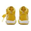 Off-White X Nike Air Force 1 Mid SP Leather Varsity Maize Unisex Sneakers Yellow DR0500-101