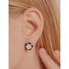 Mother Of Pearl Flower Earrings Ec1911