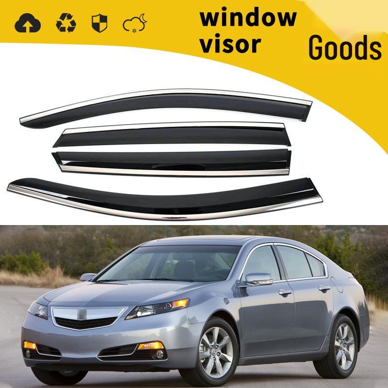 Car Door Visors for 10-18 Acura Models: TL, MDX, RDX, CDX, RLX, ILX, TLX