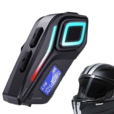 Helmet Headset Motorcycle Headphones for All Helmets Motorbike Communication Systems with FM Radio Function for Adults Men Women