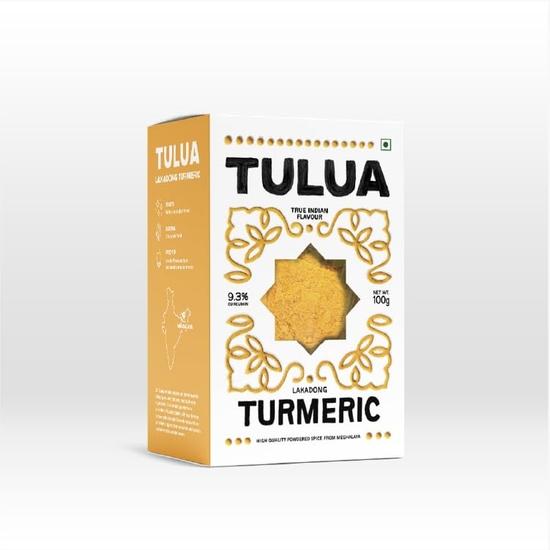Tulua Ground Spices Masala Combo Pack of 4 | Lakadong Turmeric Powder, Guntur Chilli Powder, Kashmiri Chilli Powder, Coriander Powder