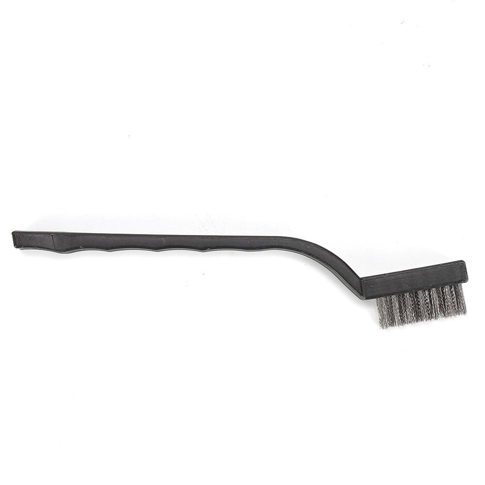 6pcs Small Wire Brushes Stainless Steel Cleaning Brushes Industrial Toothbrush Rust Remover Removal Tool