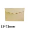 10/20/30/40/100 Pcs Classical White Black Kraft Blank Mini Paper Window Envelopes Wedding Invitation Envelope Gift Envelope