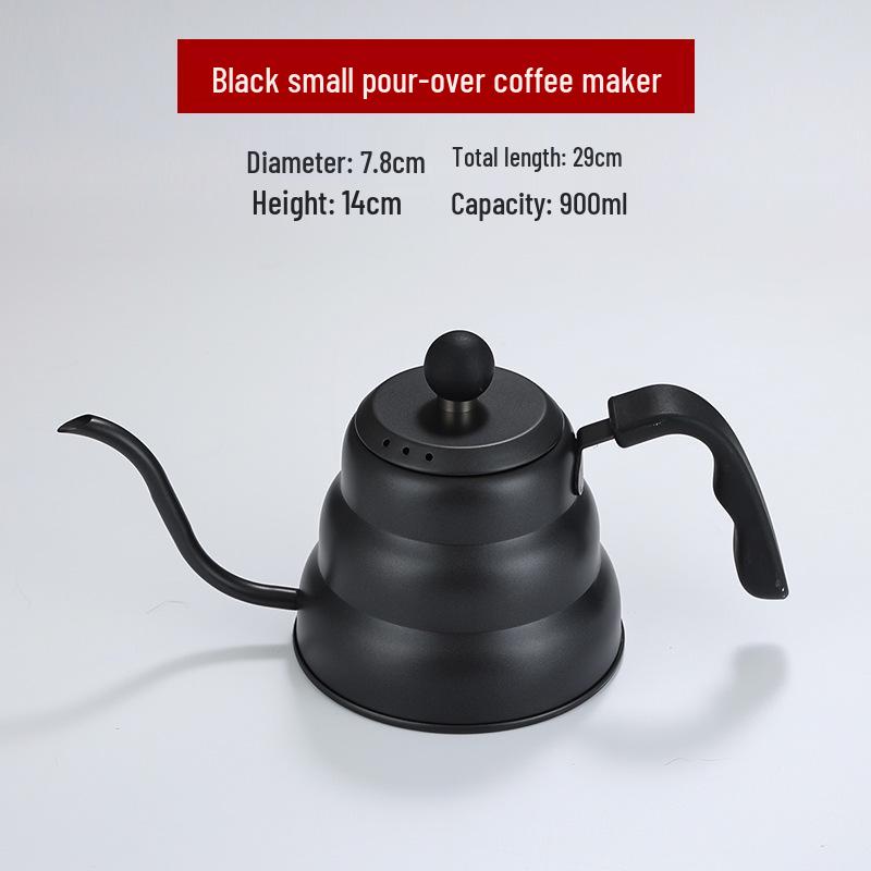 Bollitore da Caffè Teflon Cloud Pour-Over: Acciaio Inossidabile 304 Stile Giapponese con Manico con Display della Temperatura