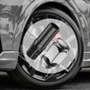New 20Pcs Car Wheel Lug Nut Set 12mm Cold Forged Steel Black Threaded Wheel Lug Nut Auto Repair Parts For Car SUV RV Trailer