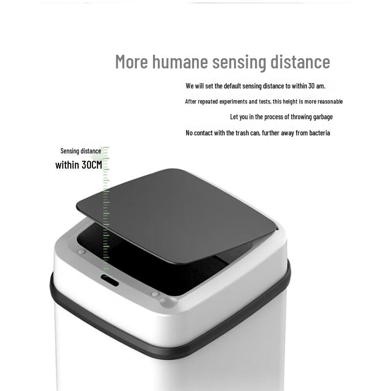 ZISIZ 15L Automatic Sensor Smart Trash Can