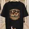 Unisex T-shirt 100% Katoen met Old School Legends Terence Bud Grafische Print Comfortabel Casual T-shirt met Korte Mouwen voor de Zomer