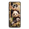 Baby Panda Phone Case Cover  for Xiaomi Poco F7 Ultra F6 F5 F4 F3 X6 X5 X4 X3 NFC C51 C55 M4 GT 5G Soft TPU Shell Fundas Capas