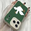 M623 DUCK DUCK Angel Eyes Soft Phone Cases for iPhone Samsung Galaxy Xiaomi Rdemi Huawei Honor Infinix Realme Vivo All Model Case