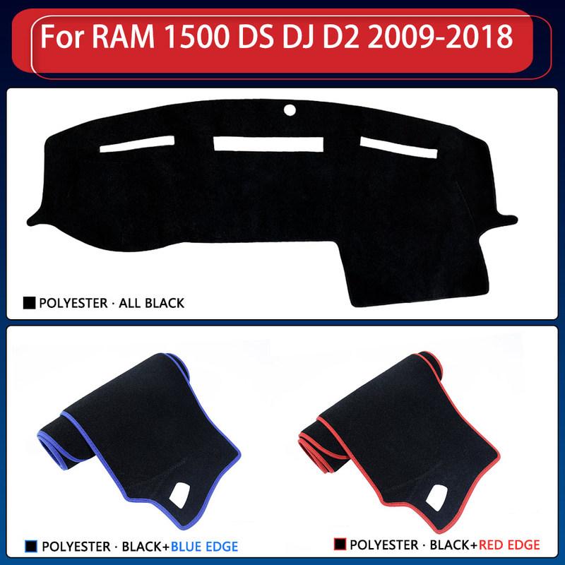 Car Dashboard Cover Mat Carpet for Ram Pickup 1500 2500 3500 DS DJ D2 2009~2018 Dash Board Cover Protect Pad Sunshield 2012 2013