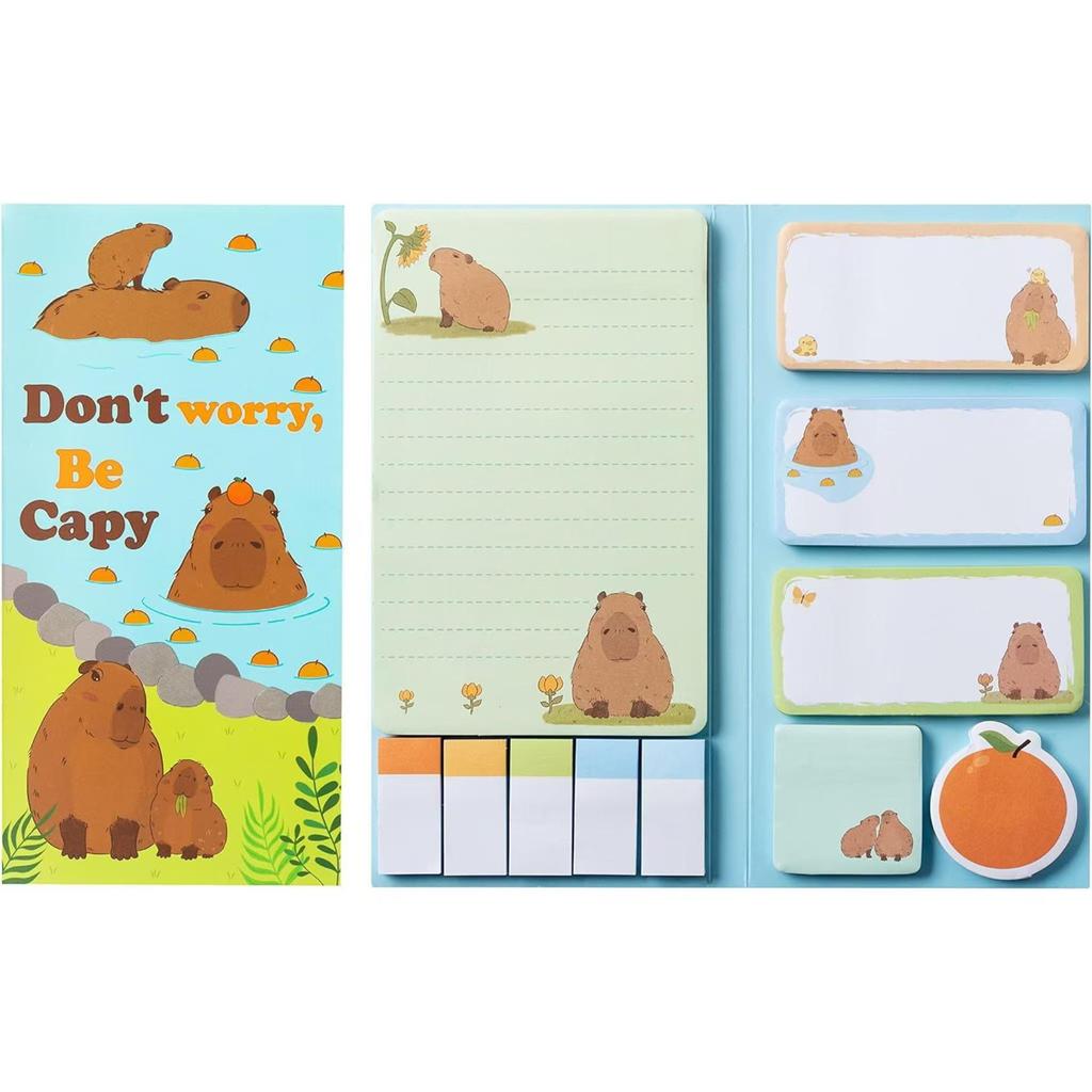 Irregular Shaped Cartoon Animal Sticky Notes for Diaries & Planners - Reusable & Tearable Stickers.