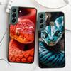 Forest Vipers And Pythons Phone Case For Samsung Galaxy S22 S25 Ultra S21 S10 Plus S26 Edge S20 S23 S24 FE Cover Silicone So