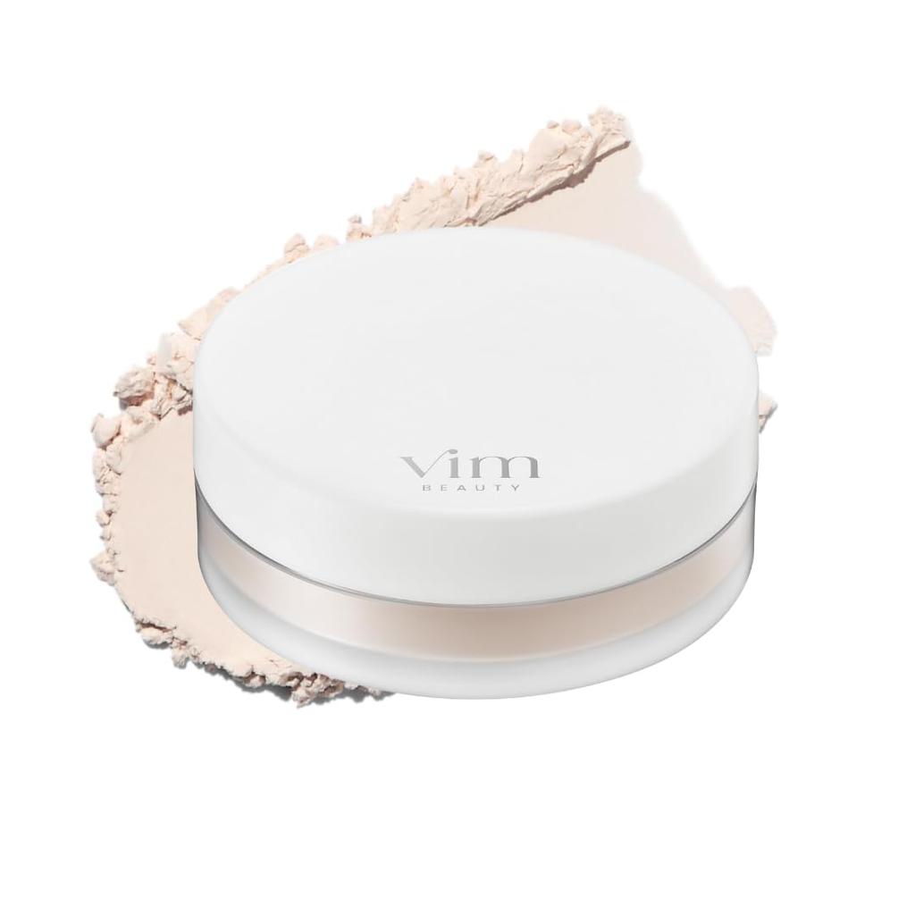 Vim BEAUTY Keep Confidence Powder 6g Oil Control Sebum Moisture Hyaluronic Acid Face Pore Coverage Base Makeup Long-lasting Filtered Skin Smooth No