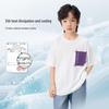 Xiaoyinman Boys' Anti-Bacterial Cotton Blend T-Shirt