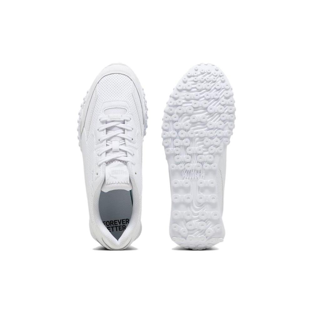 New Puma Blacktop Rider White 393823-01