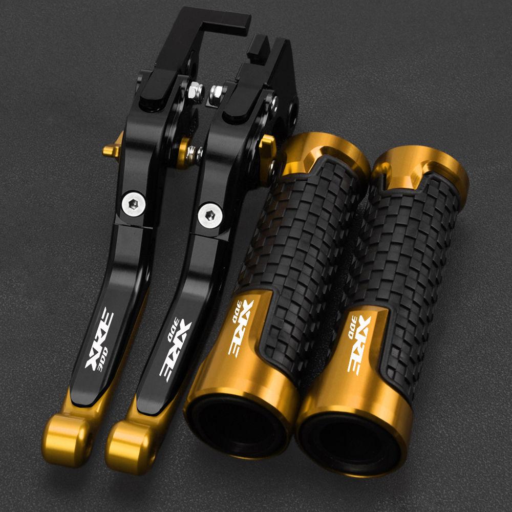 Motocycle Adjustable Extendable Brakes Clutch Lever Handle Bar Hand Grips Ends Handbrake For HONDA XRE300 XRE 300 2022