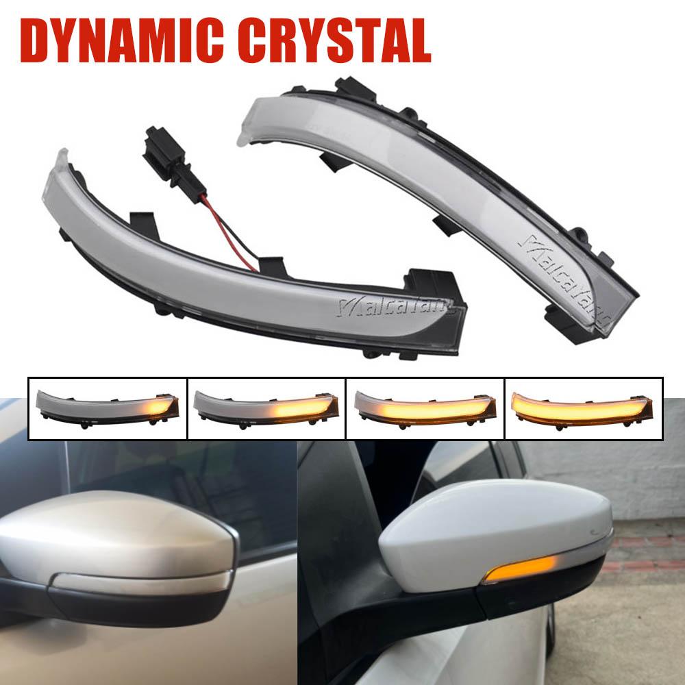 

For VW Jetta Voyage Saveiro G6 G7 Gol Geracao 6/7/8 UP Spacefox LED Dynamic Turn Signal Light Side Mirror Sequence Indicator