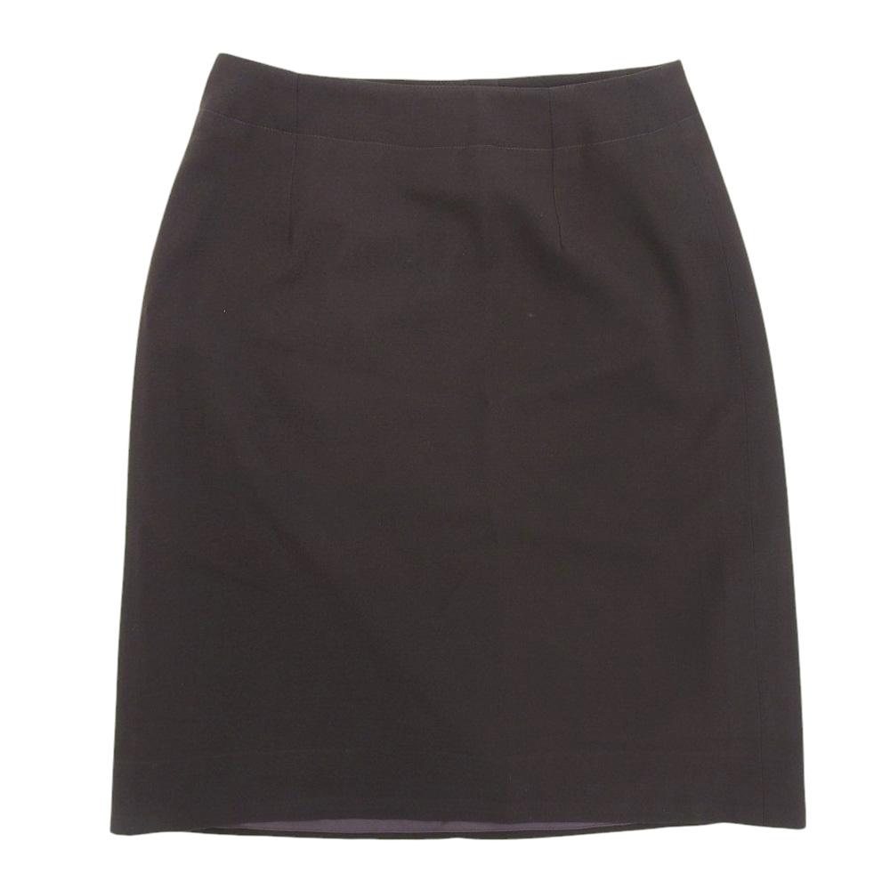 CHANEL CC Logos Button Skirt Women's Brown Size 36 P08800 skirt 36 BrownUsed
