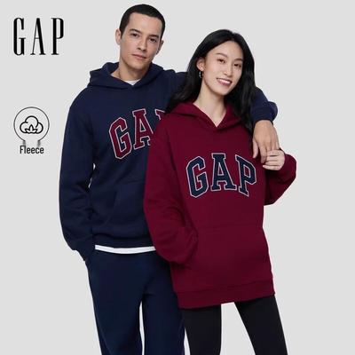 Gap Unisex Heavyweight Fleece Logo Hooded Sweatshirt 786381