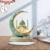 2D Acrylic Moon Castle Desktop Ornament