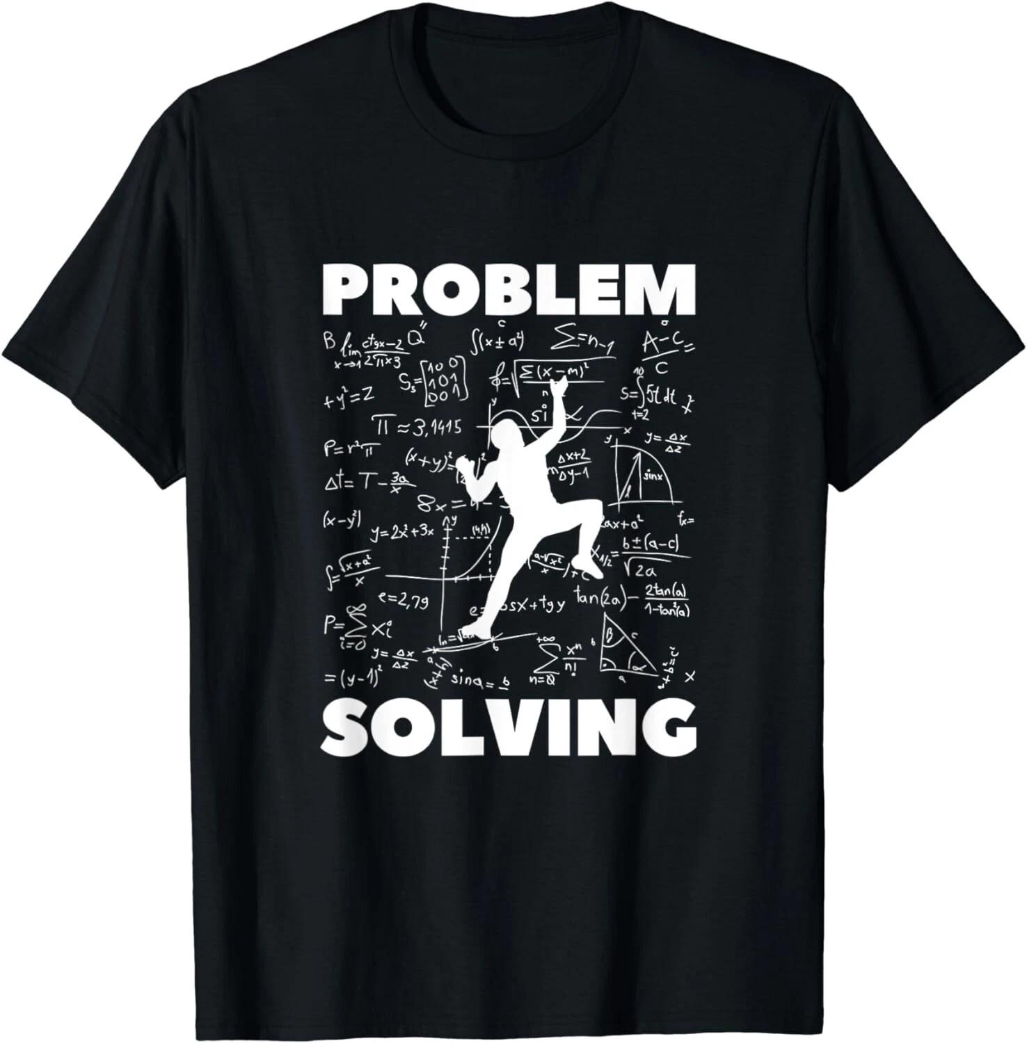 

Problem-Solving-Climber Gift Rock-Climbing-Bouldering-Pun Gift Unisex T-Shirt L