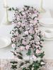 Silk Roses Artificial Flowers Garland For Wedding Season Home Room Decoration Spring Autumn Garden Arch DIY Gift Fake Plant Vine