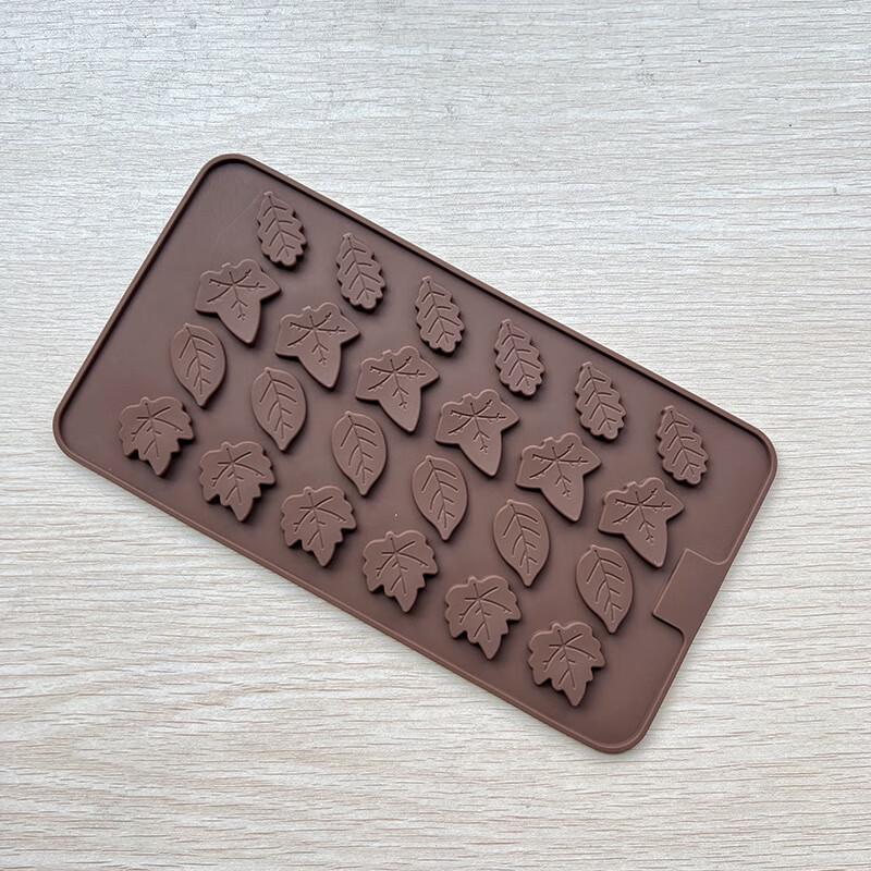 Y310 24-Shape Silicone Chocolate & Fondant Mold Set (2-Pack)