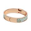 HERMES Cadenas Bangles Women's Rose Gold/Blue H702312FOE4PM