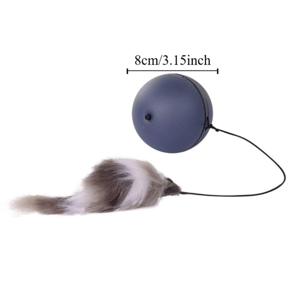 ABS Automatic Electric Cat Toy Interactive Cat Ball Toys Automatic Rolling Ball Toy  Pet Supplies
