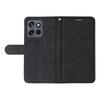 For Motorola Edge 50 Neo 5G/Moto S50 5G/Thinkphone 25 5G Case Stand Wallet Leather Phone Cover Curved Line Wrist Strap