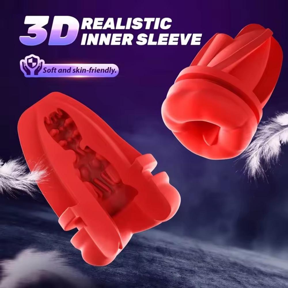 Male Masturbator Vibrator for Men Penis Exerciser Sucking Oral Masturbator Adult Intimate Toy Blowjob Machine Masturbation