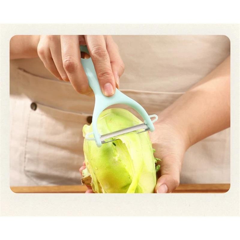 Multi-function Fruit &Vegetable Tool Ceramic Stainless Steel Planer Potato Peeler Cucumber Slicer Kitchen Accessories