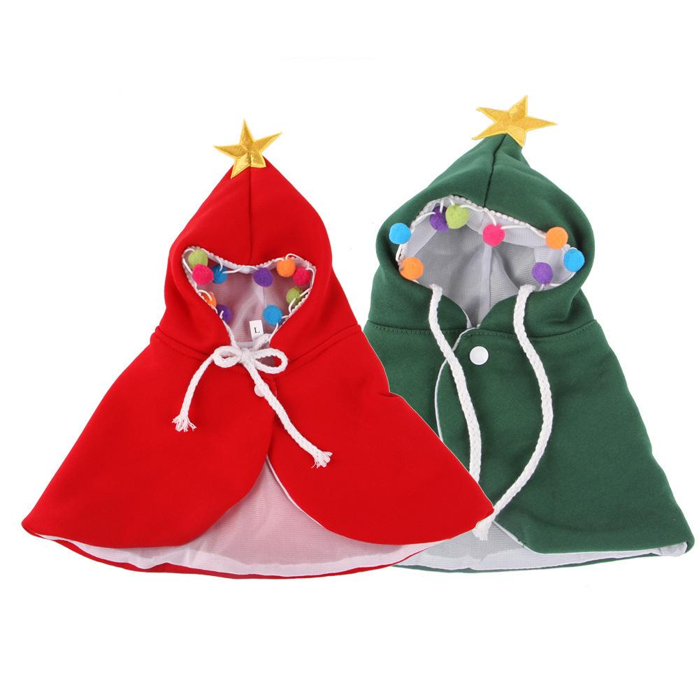 Creative pet clothes, new Christmas Halloween transformation funny cat clothes cape