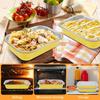 20Pcs Aluminum Foil Pans with Lids Food Grade Aluminum Foil Baking Tray Gold Foil Tray Container Rectangular Aluminum Cake Pans