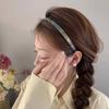 Anti Slip Hair Grip Textured Edge Comfortable Headbands For Daily Use Sports Hair Accessories Multiple Colors