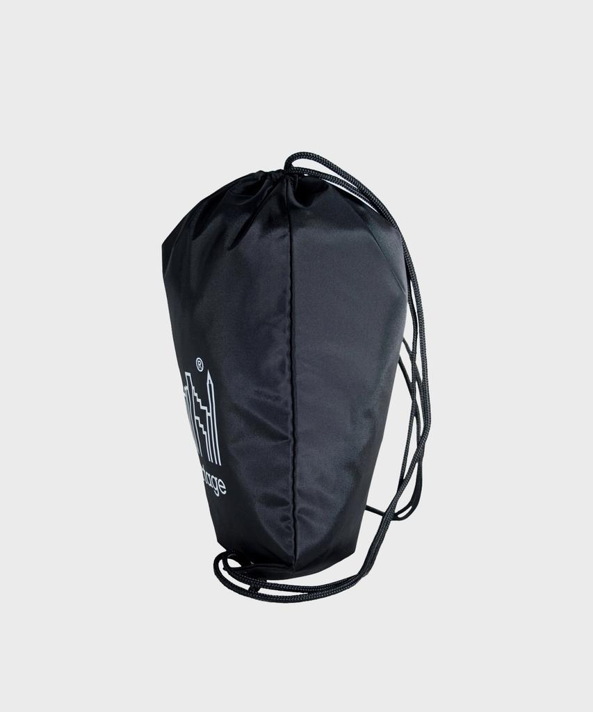 Manhattan Portage Nylon Drawstring Bag Black