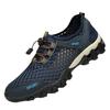 Outdoor Men's Shoes Summer Mesh Breathable Wading Shoes Sports Casual Shoes Fishing Mesh Large Mesh Shoes Hiking