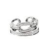 Light Luxury High-End Feeling Full Of Diamonds Zir*****Pen Ring Cold Wind Personality Niche Design Feeling Ring Woman