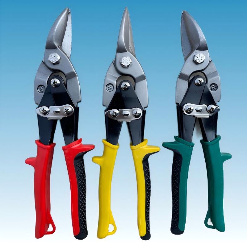 Stanley Aviation Style Tin Snips for Galvanized Sheets