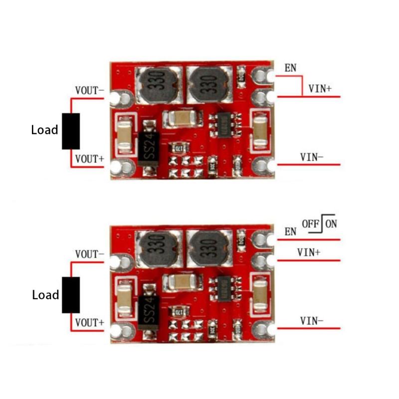 Adjustable Voltages Regulator Module 3V-15V Wide Input Ranges Auto Steps Up Down Converters For DIY Electronics Projects