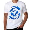 Shark Whale Pattern Tshirt Standard Fit Solid Tee Shirt