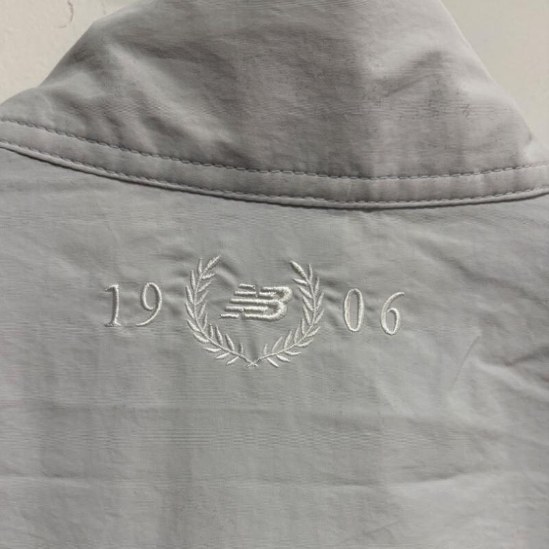 New Balance Uni Heritage Short Sleeve Anorak Nbnaf21463 Light Gray