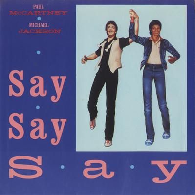 7inch Record PAUL MCCARTNEY  MICHAEL JACKSON  Say Say Say 3804168 Columbia MPL 1983 Canada Pop Used