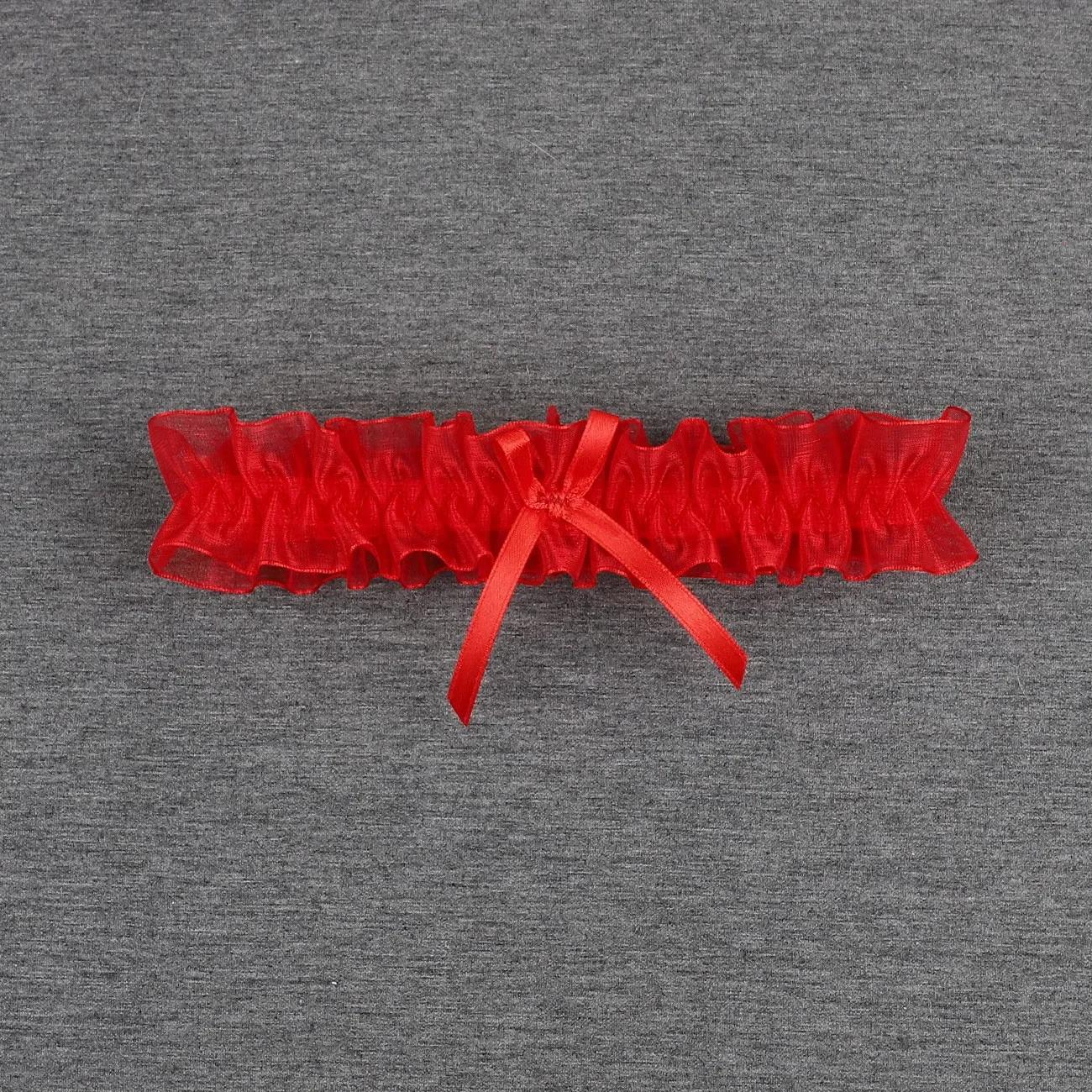 Damen Strumpfband mit Schleife, sexy Dessous, Spitzen-Strumpfband, Schleife, Beinschlaufe, Hochzeit, Strumpfbänder, Braut, Cosplay, Mode, Strumpf, Oberschenkelring One Size gray