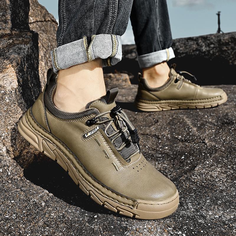 Male Stylish Style Sneakers New Trend Casual Shoes Leisure Men Slip On Walking Shoes Non-slip Male Treking Footwear Soft Loafers